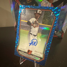 Andri Hidalgo Bowman Chrome 2026 Blue /150 Auto