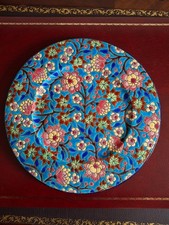 Plat en émaux de Longwy 28,5 cm