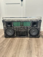 Bumpboxx Freestyle V3S Bluetooth Boombox Monster Energy Edition Fully Functional