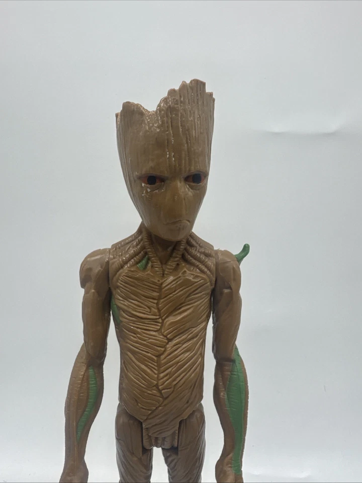 青少年 Groot 12 英寸可动人偶漫威复仇者联盟无限战争 Power FX 2017 — 第 2/4 张图片