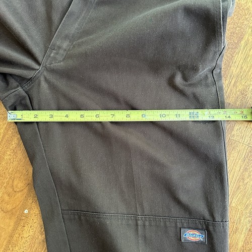 Dickies Double Knee Dark Brown Workwear Pants 32x27 - Picture 14 of 16