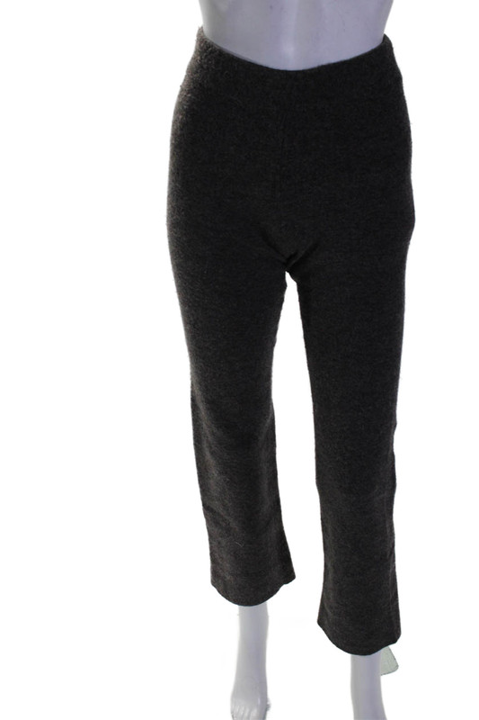 Wilfred Womens Dark Brown High Rise Pull On Straight Leg Pants Size XS