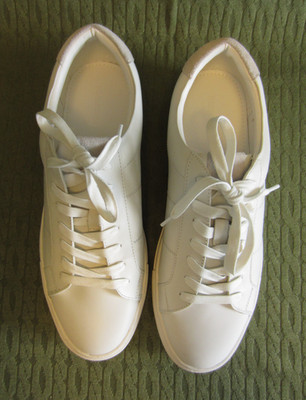 Men's Nordstrom Simon White Leather Sneakers 11 M