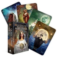 QUEEN OF THE MOON ORACLE 44 Cards for Guidance Through Lunar & Seasonal Energies
