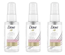 Pack 3 Dove Beauty Care Between Washes, Go Active Hair Perfume 1.7 fl oz