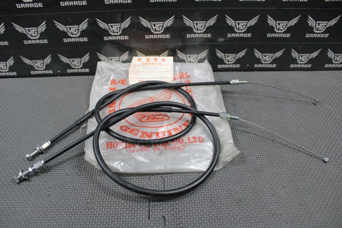 NOS 1984 1985 HONDA XR250R OEM THROTTLE CABLE A & B 17910-KK0-000 17920-KK0-000