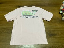 Vineyard Vines Pink Short Sleeve T-shirt Size Youth Small 8-10 Excellent Cond.