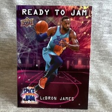 Upper Deck Space Jam: A New Legacy LeBron James Ready to Jam Insert Card RJ-1