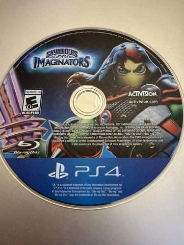 Skylanders Imaginators (2016 Sony Playstation) DISC ONLY NO TRACK (#2826)