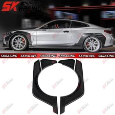 Unpainted FRP/Carbon Fiber Fender Flare Wheel Arch Cover For BMW 4Series G22 G23