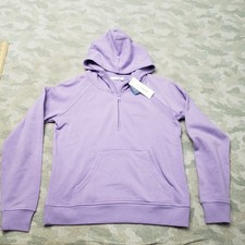 Northwestern Wildcats Sweatshirt Womens Medium Purple Hoodie Long Sleeve NWT
