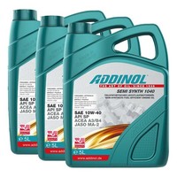 MotoröL Motor ÖL Addinol 10W-40 Semi Synth 1040 3X 5 Liter FüR Audi Fiat Citroen