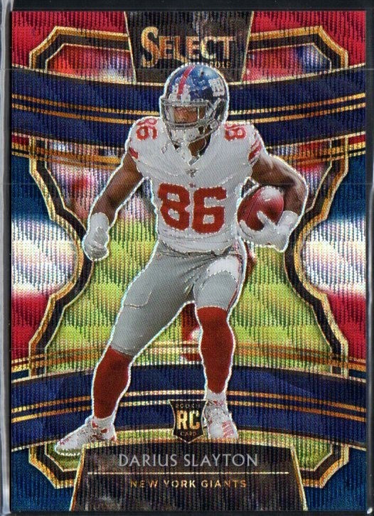 2019 Panini Select Concourse Tri-Color Prizm /199 #39 Darius Slayton RC