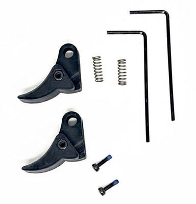 #ad 2 Pack POLYMER CURVE GLOCK Trigger Shoe and Spring GEN 1 4 BLACK $9.91