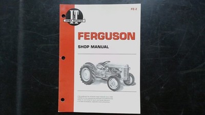 Ferguson FE-2 Shop Manual TE-20 TO-20 TO-30 2011 Tractor Repair