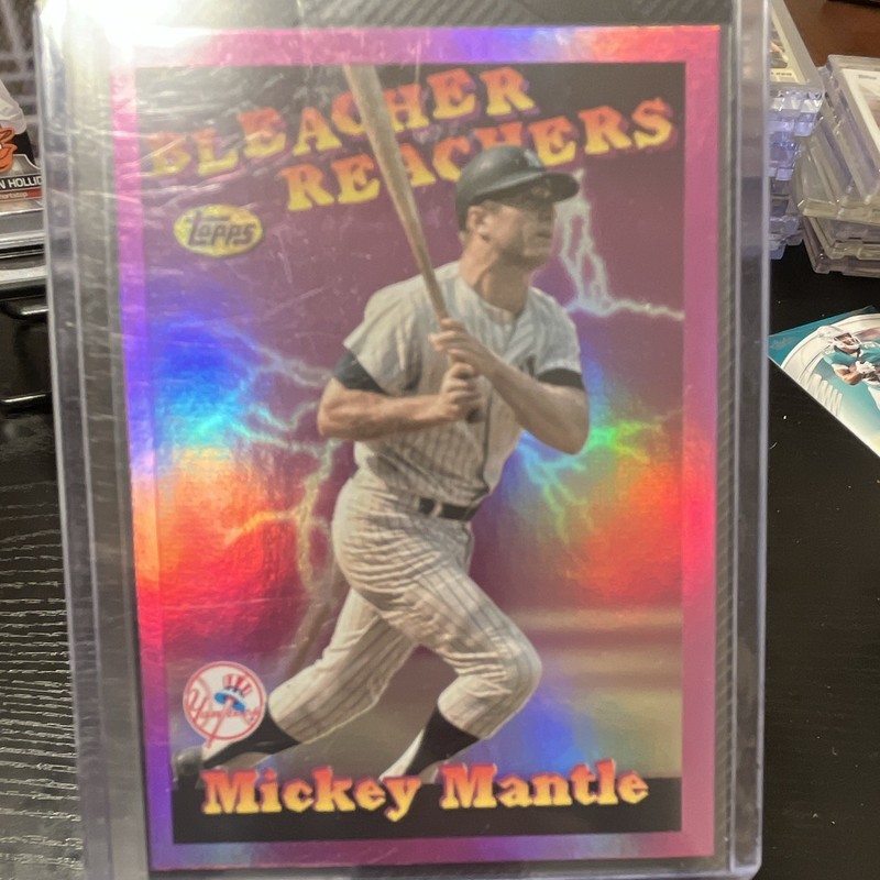 Topps 2025 Update Series Bleacher Reachers Mickey Mantle Yankees #BR-25