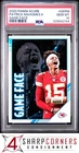 2020 PANINI SCORE GAME FACE #GFPM PATRICK MAHOMES II PSA 10