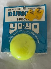Vintage Duncan Special Yo Yo Kmart Kresge sticker YELLOW NEVER OPENED No 3265 79