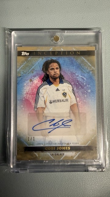 Cobi Jones 2025 Topps Inception MLS Auto 1/1 LA Galaxy USMNT