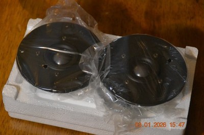 BRAND NEW NEVER USED PAIR EI SOFT DOME HI POWER HANDLING TWEETERS 25 TO 90 WATTS