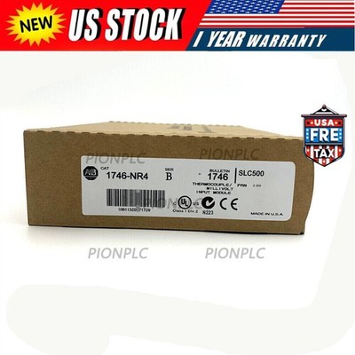 1746-NR4/B AB SLC 500 RTD Resistance PLC Module 1746NR4 New Factory Sealed