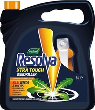 Resolva 20300383 Pro Ready To Use Weed Killer, 3 Litre, Transparent 7.57 per litre