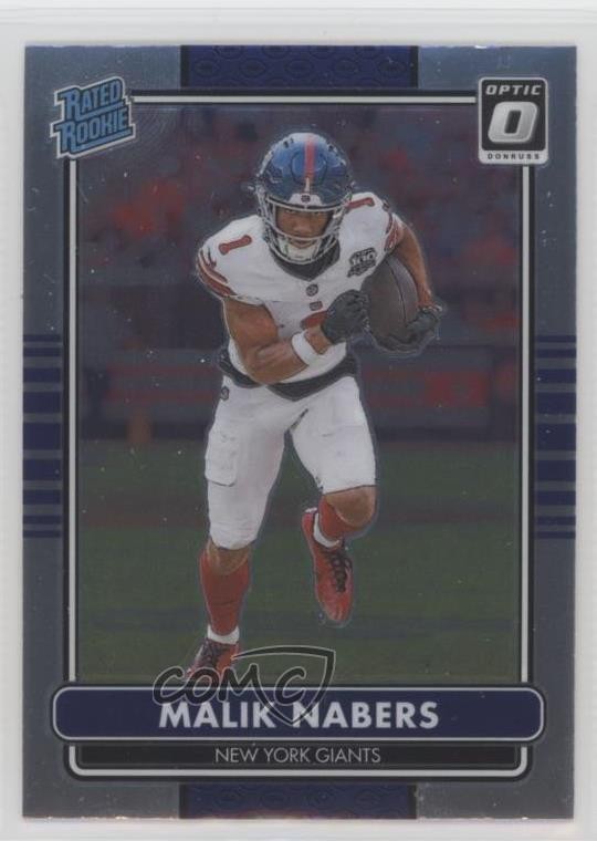 2024 Panini Donruss Optic 2014 Retro Series Malik Nabers #5 Rookie RC