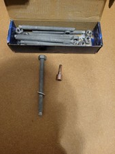 *10no* M10 Chemical Studs. J Fix . Hot Dipped Galvanized. *Bit Included*