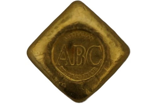 ABC Bullion Company One Ounce 9999 Gold Cast Bullion Bar - Picture 1 of 3
