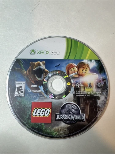 LEGO Jurassic World (Microsoft Xbox 360, 2015) Disk Only Tested ￼