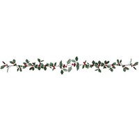Weihnachten Dekoration Stechpalme Garland Fenster, Kaminsims, Treppe 1.3 Meter