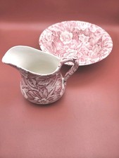 Burleigh Victorian Chintz.  Pitcher & Basin Bowl.