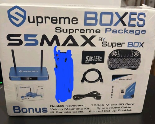 SUPERBOX S5MAX - 5th Gen Media Player Bundle w/ Keyboard / REMOTE NOT INCLUDED - Picture 3 of 5