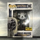 Funko Pop! Harry Potter #30 Lucius Malfoy Death Eater Mask Hot Topic Exclusive