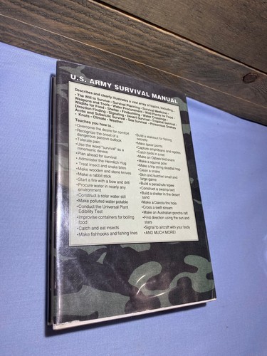 U. S. ARMY SURVIVAL MANUAL published: PLATINUM PRESS MINT HARDBACK w/dust jacket - Bild 2 von 18