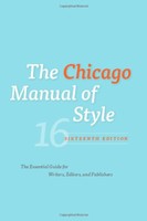 The Chicago Manual Of Style 16th Edition The Chicago Manual Of Style 16th Edition