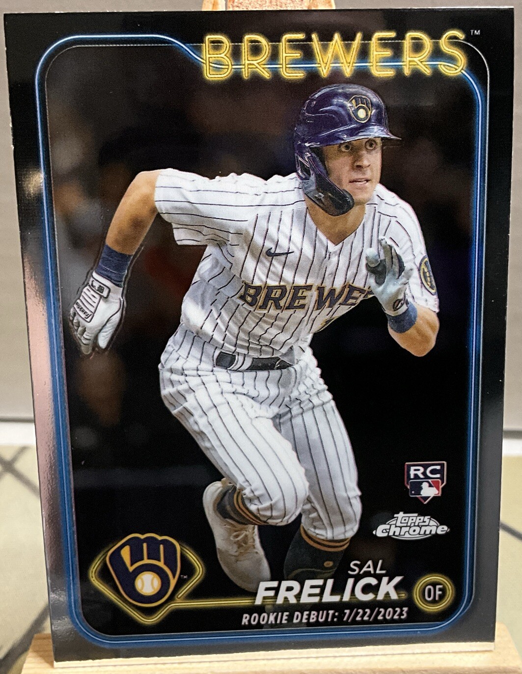 2024 Topps Update Chrome Rookie Debut Sal Frelick USC61