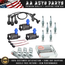 3 Ignition Coil Wires 6 Ngk Spark Plug 3 Connector Fit Lexus Gs300 Is300