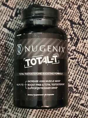Nugenix Total-T, Free and Total Testosterone Booster Supplement for Men, 90 Ct