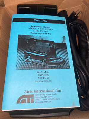 NEW Atrix International Express Vac Commercial Vacuum Cleaner 72000-02