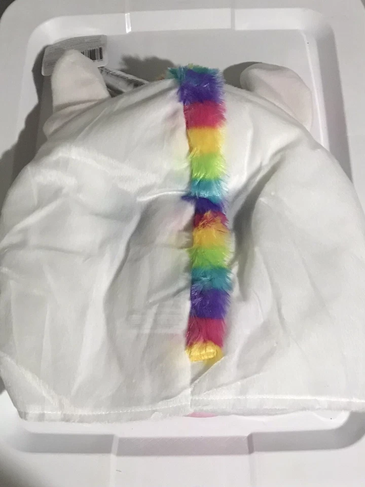 Plush Unicorn Deluxe Mascot Mask Head By Forum Novelties New For Halloween - Image 2 of 4