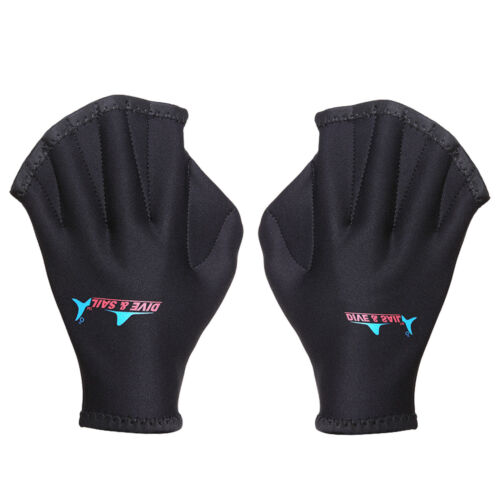 1 Pair Swimming Gloves - Neoprene Gloves For Swim Training, Water Aerobics, Etc.