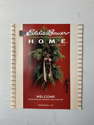 Vintage Eddie Bauer Catalog November 1999 - Vintage Fashion