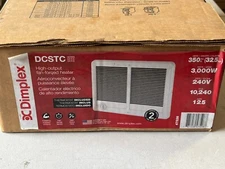 Dimplex DCSTC302TW 3000-Watt 240-Volt Forced Air Heater Wall Mount (47526)