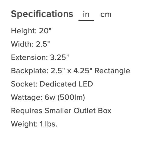 Stellar Single Tail Sconce - Visual Comfort - Image 3 of 3