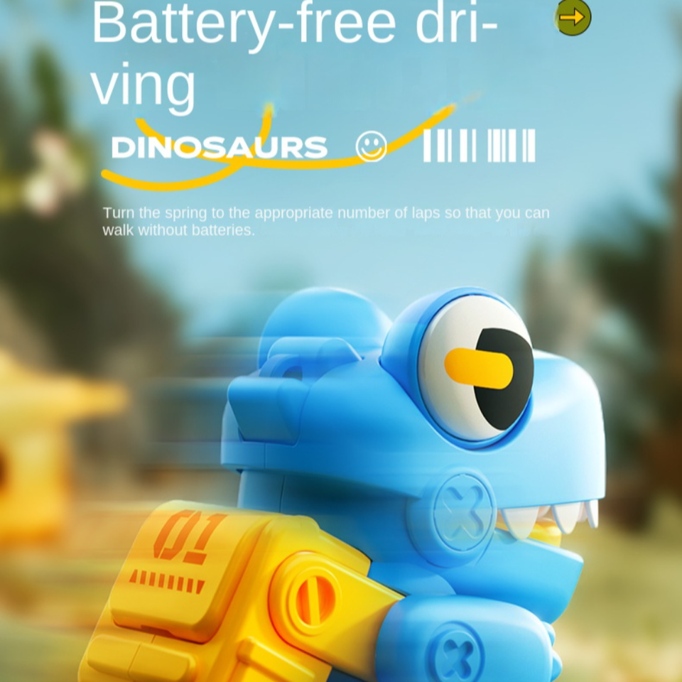 Puzzle Toys Walking Toy Simulation Dinosaur Dinosaur Pendant WindUp