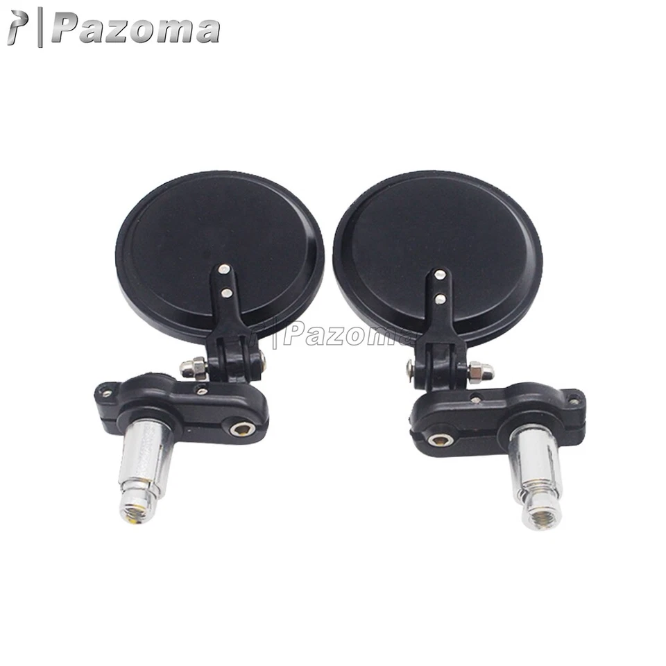 Espejo retrovisor redondo ajustable para Honda Yamaha BMW Suzuki 7/8’’’ Foto 3 de 4