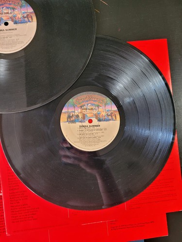 DONNA SUMMER- BAD GIRL DLP 2-LP GATEFOLD 1979 - Picture 2 of 5