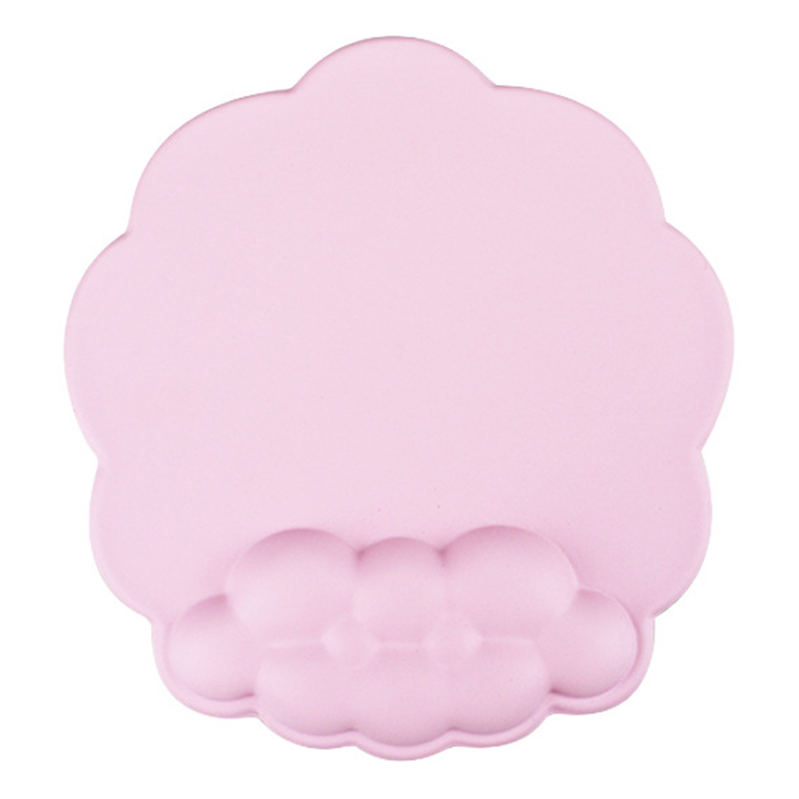 Ergonomic Cloud-Shaped Mouse Pad with Wrist Support for Office and Keyboard Comfort