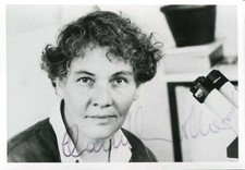 Christine Nüsslein-Volhard Autograph